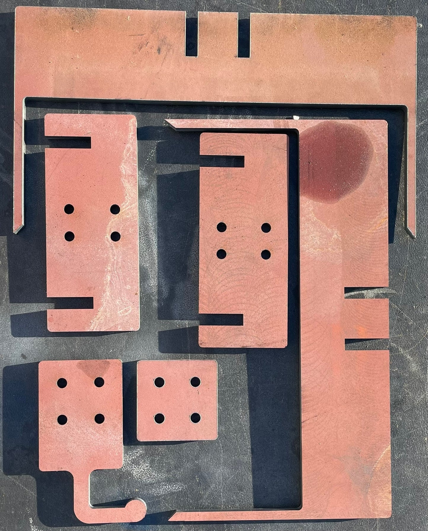 ATG Ground stake and Single Hook for Timber Uprights AR500 12mm