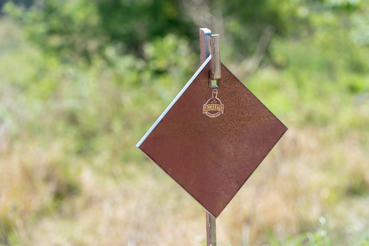 8 Inch Diamond Centrefire Gong AR500