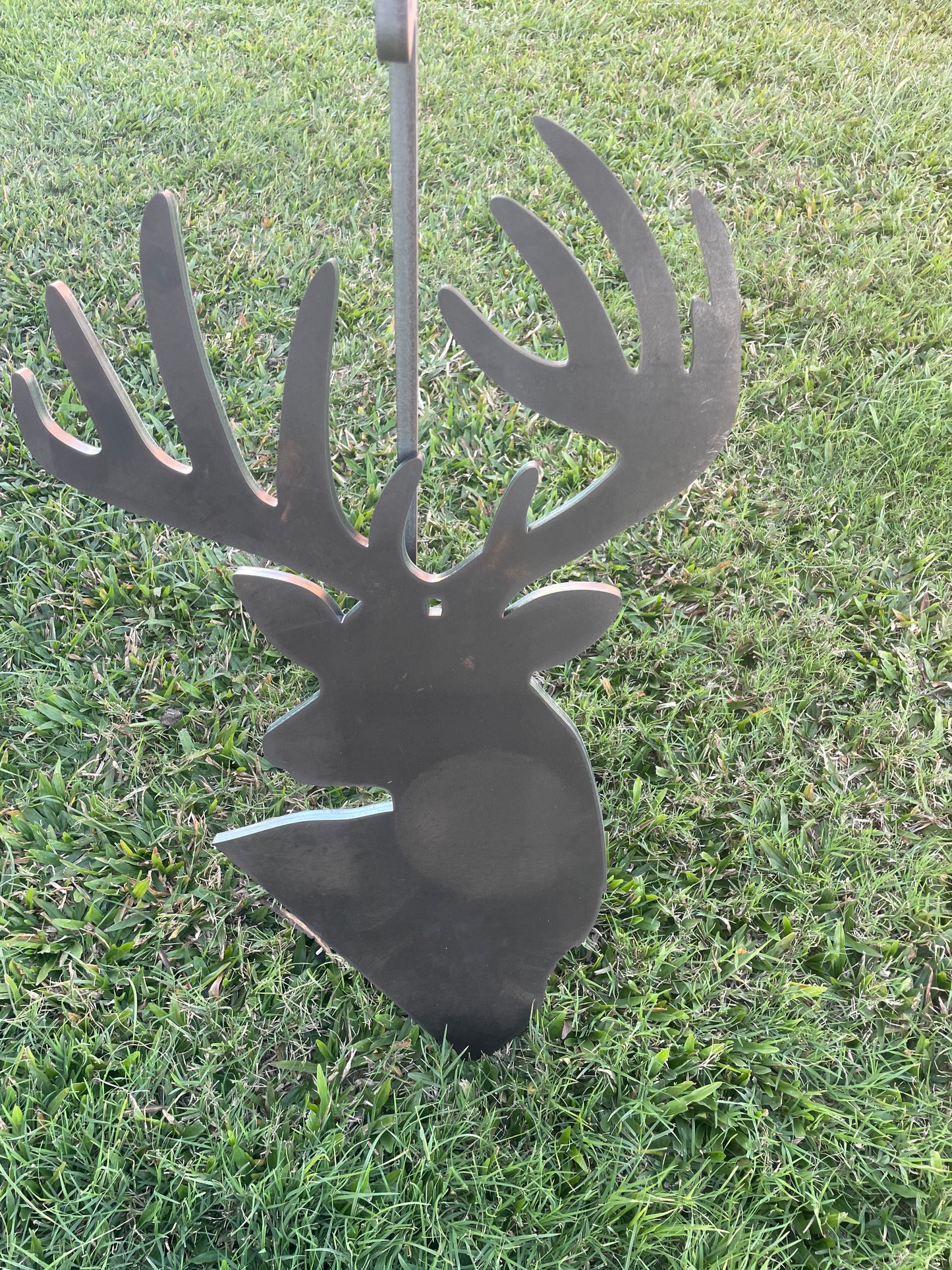 Bucks Head/Shoulder Target 12mm AR500 Half Size