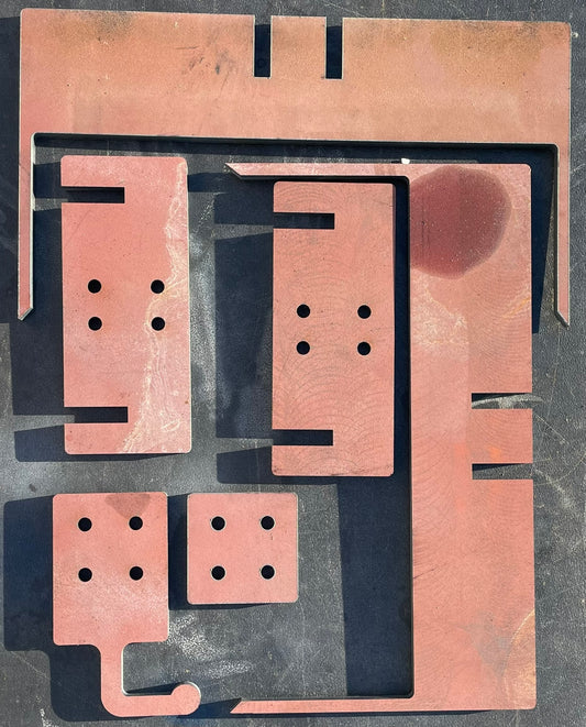 ATG Ground stake and Single Hook for Timber Uprights AR500 12mm