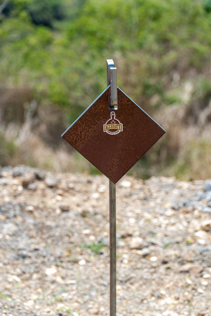 6 Inch Diamond Gong Centrefire AR500 12mm