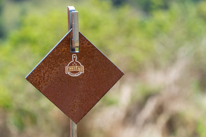 6 Inch Diamond Gong Centrefire AR500 12mm