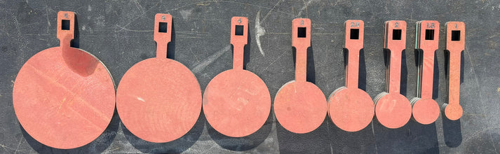 PRS Rimfire 22 Australia Standard Target Pack 12 Stands 650mm ...