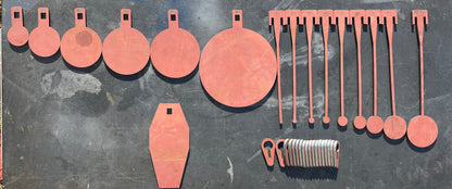 PRS Rimfire 22 Australia Standard Target Pack 12 Stands 650mm