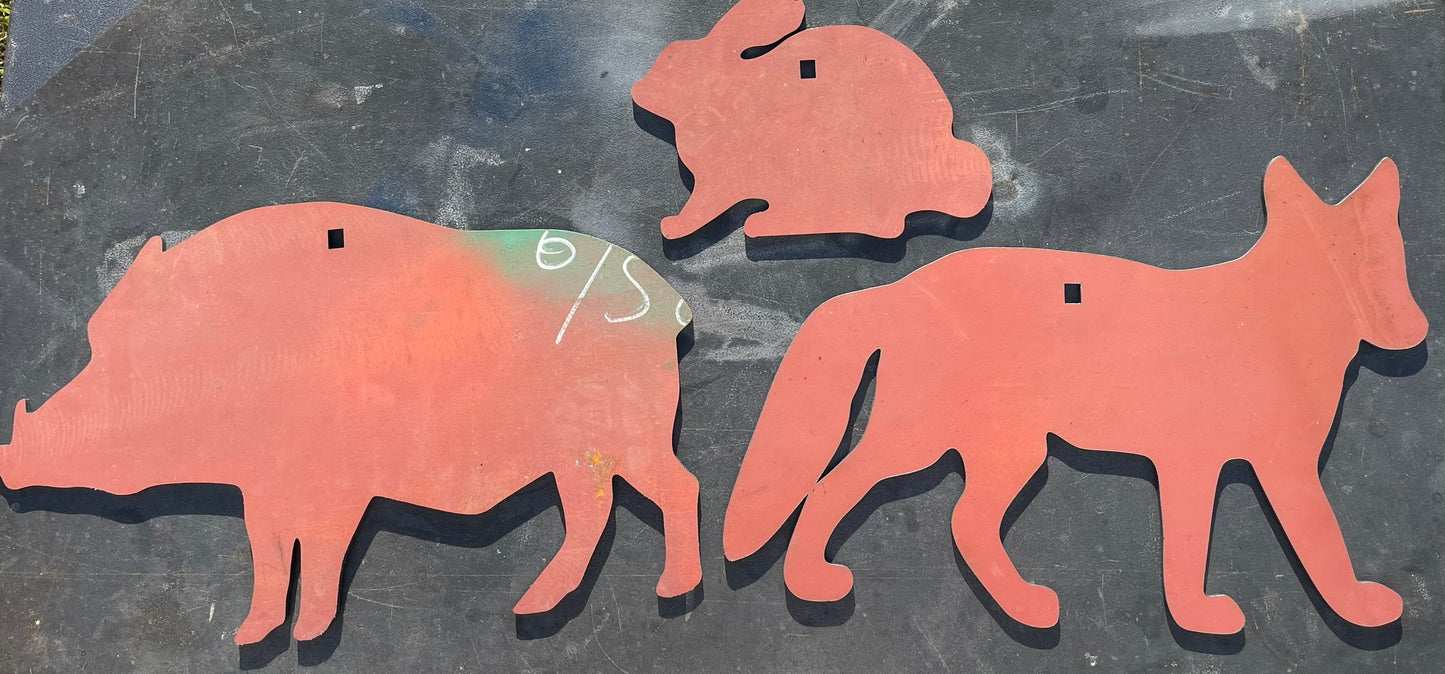 PRS Rimfire 22 Australia Standard Target Pack 12 Stands 650mm