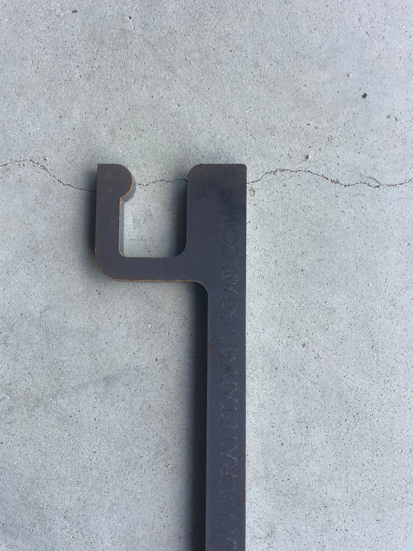 Centrefire Single Hangar Stake 1000mm AR500 12mm